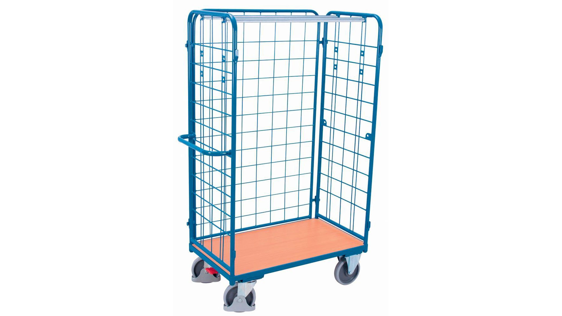 Paketwagen 3 Wände - Traglast 400 kg - Höhe 1.780 mm - Ladefläche 500 x 850 mm (BxT)