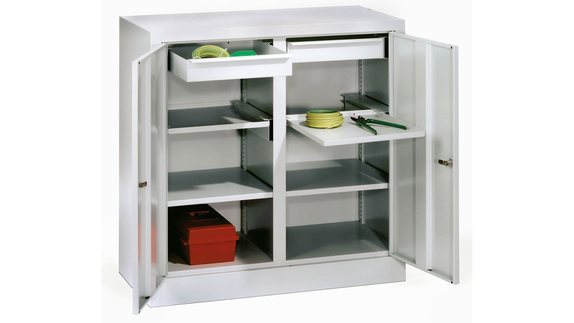 Stahlschrank, Vollblechtüren, einzeln