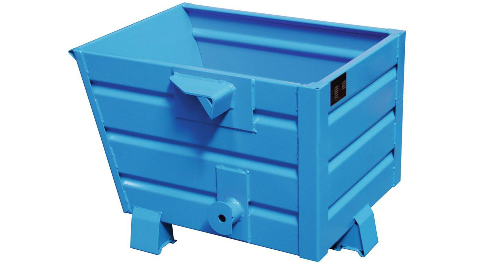 Stapelkipper 300 l - 500 kg - 800x600x600 mm - 3-Fach stapelbar - blau