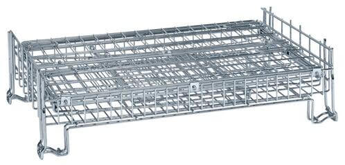 Gitterbox - 980 x 1.200 x 800 mm (HxBxT) - Tragkraft 1.000 kg - stapelbar - verzinkt